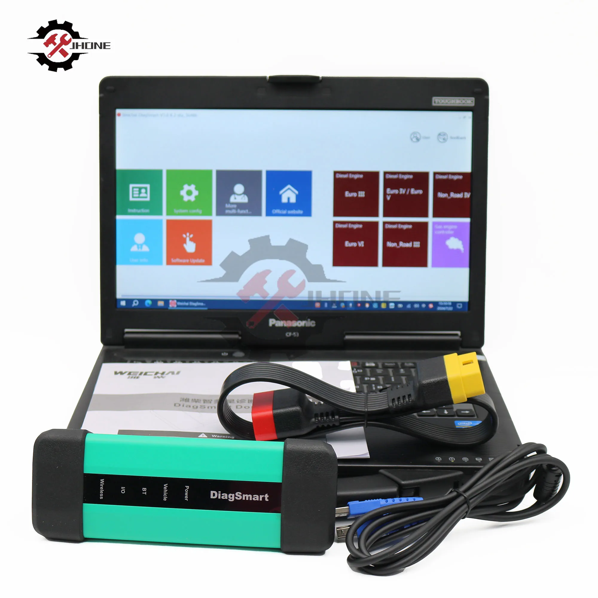 Diagnostic tool 1005422179 for WEICHAI Sinotruk EOL Truck Scanner Diagnostic Interface For Sinotruck Cororation vehicles