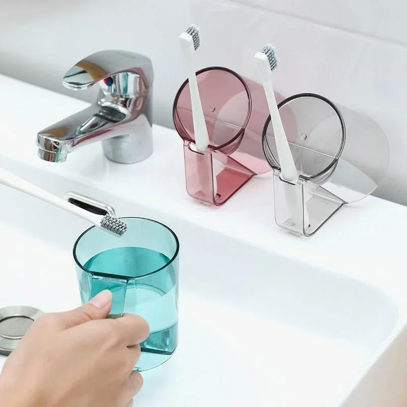 

Creative Drain Toothbrushing Cup Household Multifunctional Toothbrush Holder Bathroom Mouthwash Cup Drainage Toothbrush Cup