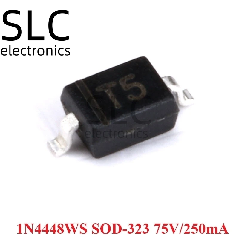 50pcs/lot 1N4448WS T5 1N4148WS T4 BAS316 A6 BAV20WS T2 BAV21WS T3 1SS355 A SOD-323 SOD323 SMD Switching Switch Diode