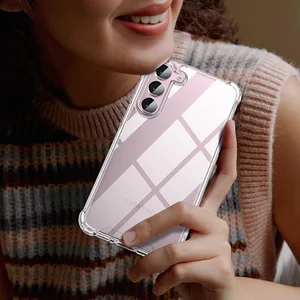 Casing Tahan Guncangan Hibrida untuk Samsung Galaxy S25 S24 S23 S21 FE S22 Plus Casing Keras Ultra Bening untuk Samsung A56 A36 A54 A34 A53 A33 6 penjualan terbaik redmi note 10 pro 5g - №