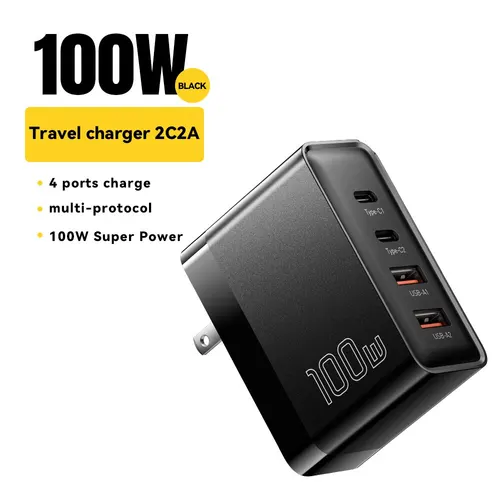 Essager 100W GaN USB tipo C Caricabatterie PD QC carga rápida 4,0 3,0 tipo C Ricarica Rapida por iPhone 14 13 12 Xiaomi Macbook