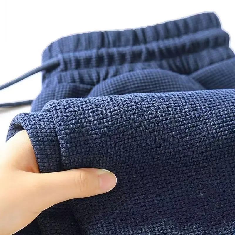 Loose Women's Casual Pants Drawstring American Retro Style Spring Autumn Large Size 200 Pounds Harlan Cuffed Long Trousers