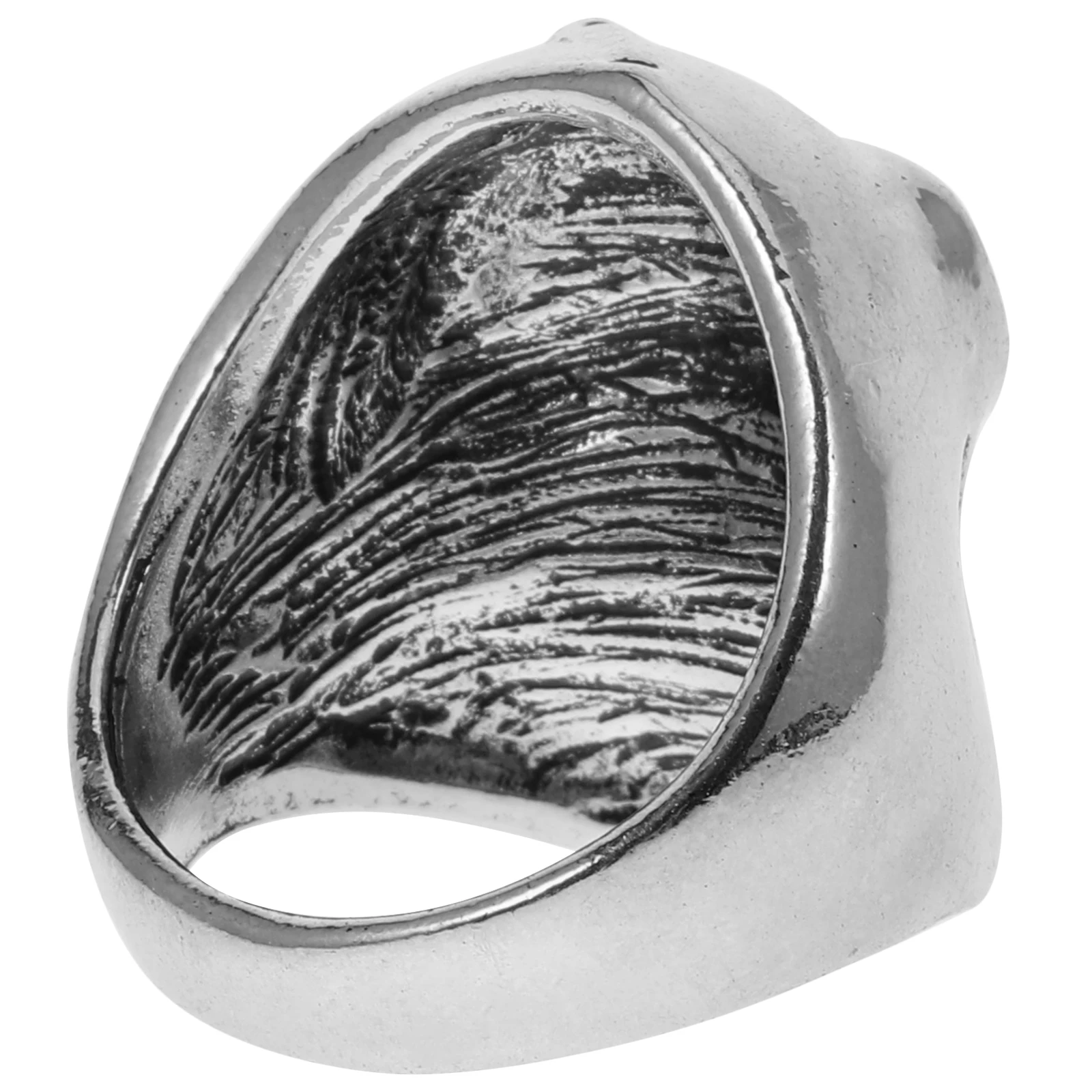 

1pc Punk Durable Unique Skull Finger Ring Stylish Creative Ring For Men Street Fashion Gift For Lovers Friends Families