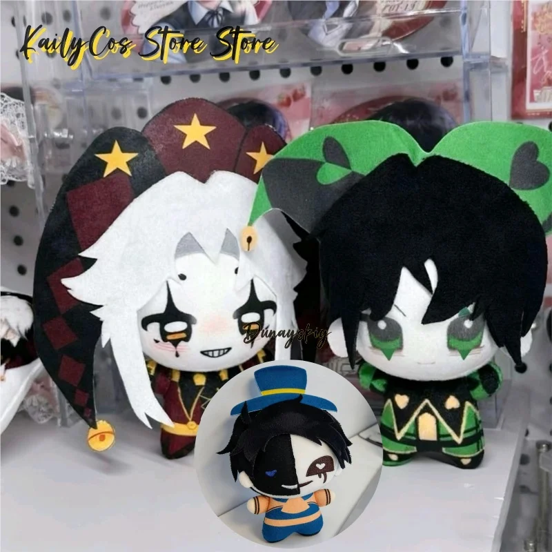 

‌ The Freak Circus Pierrot 10 см хлопок такой же полный комплект сексуальный костюм плюшевый рюкзак Ornam Хэллоуин наряд аутентичный дизайн косплей