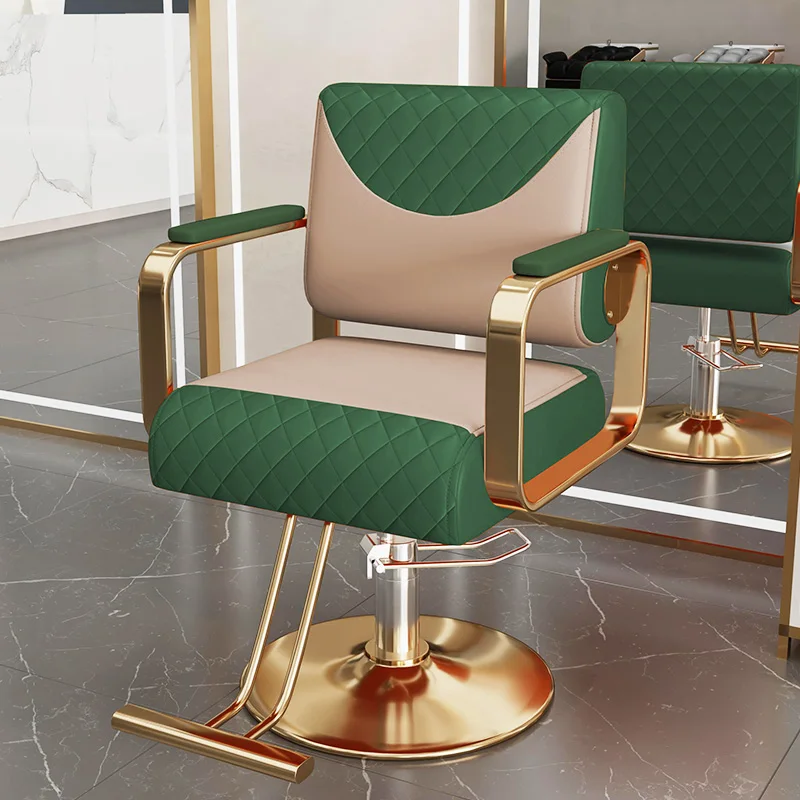Hair Stylist Barber Chairs Professional Hairdressing Barbering Equipment Barber Chairs Height Adjustable Friseurstuhl Furniture