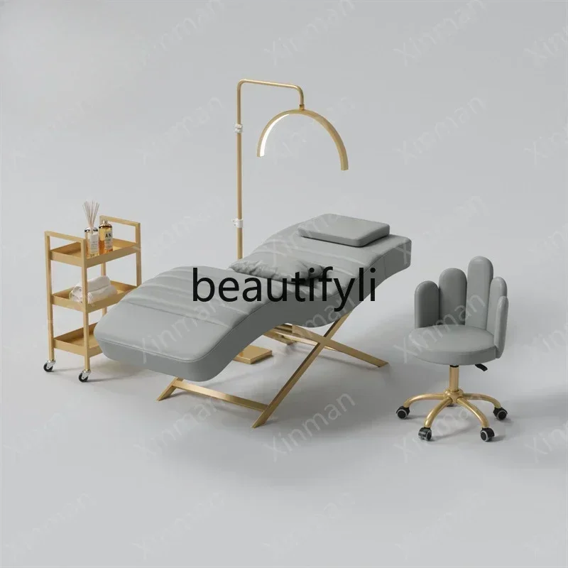 cn8350 ss جديد سرير تجميل مريح كرسي الترفيه سبا تدليك سرير الأذن سرير s8350