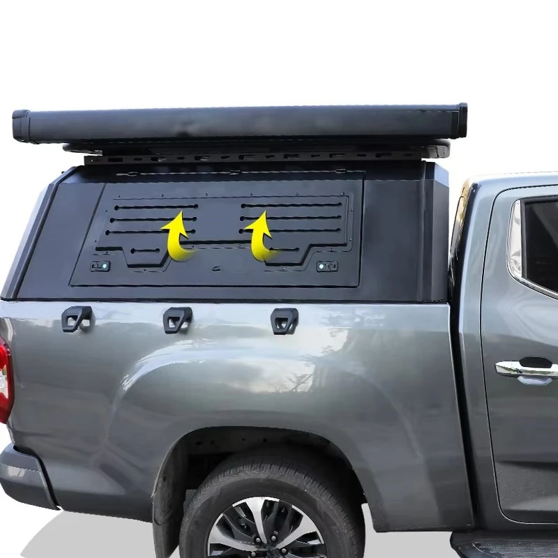 

Benext Steel Truck Canopy Pickup Truck Cover Hardtop Topper Canopy for Silverado Colorado