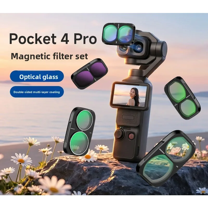 For DJl Osmo Pocket 4p Camera Filter Case
