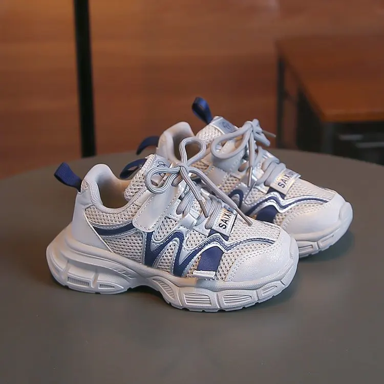 

Новая модель 2026 года: детские спортивные кроссовки для мальчиков и девочек, повседневная обувь для детей среднего и старшего возраста, кроссовки для бега