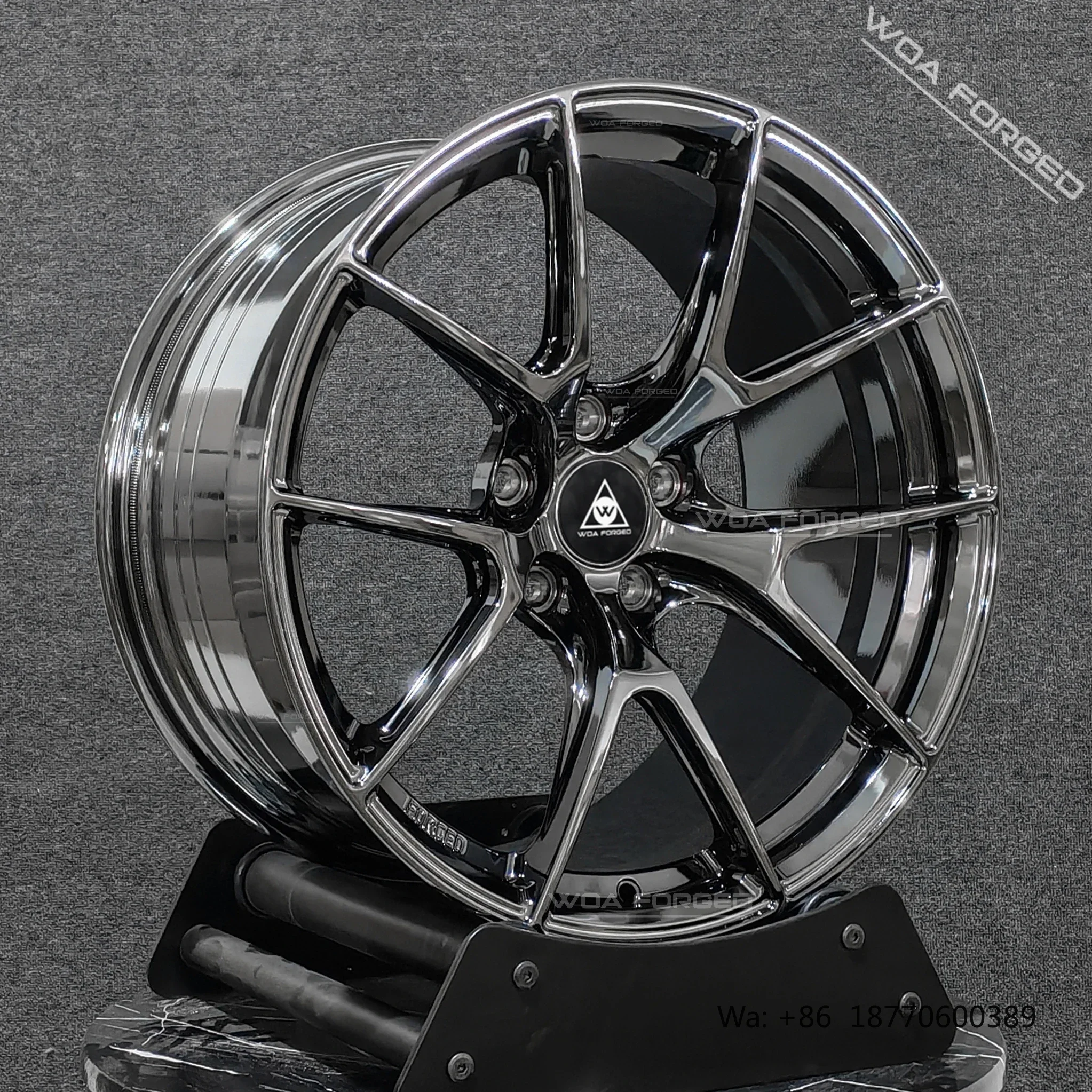 

VS-5RS New Stylish Muscular Chrome Polished Aluminum Rims 17-23 Inch Forged Wheels Low Weight Fit 20mm 30mm 5x114.3 40mm 25mm