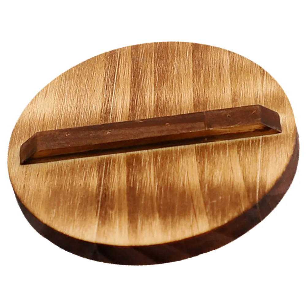

Wooden Tea Lid Easy Remove Install Replacement Kitchen Gadgets Home Stove Wood Tea Pot Lid Cook Kettle Cover
