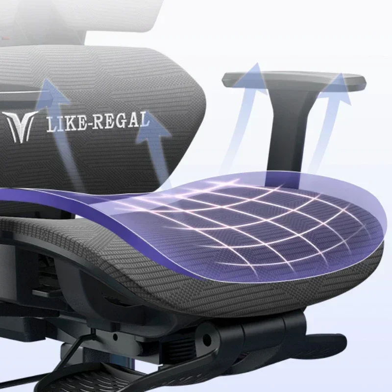 كرسي كرسي كراسي مريحة أثاث فاخر ألعاب الكمبيوتر كراسي غرفة المعيشة كرسي الكمبيوتر العمل مكتب مسند القدمين لعبة #4