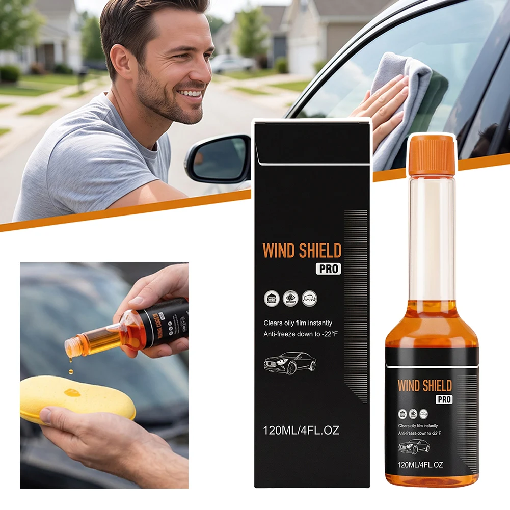 Windshield Washer Fluids For Cars Easily Dissolves Bugs, Dirt, And Oil Film Fast-Acting Winter Deicing Heavy Rain And Snow Proof
