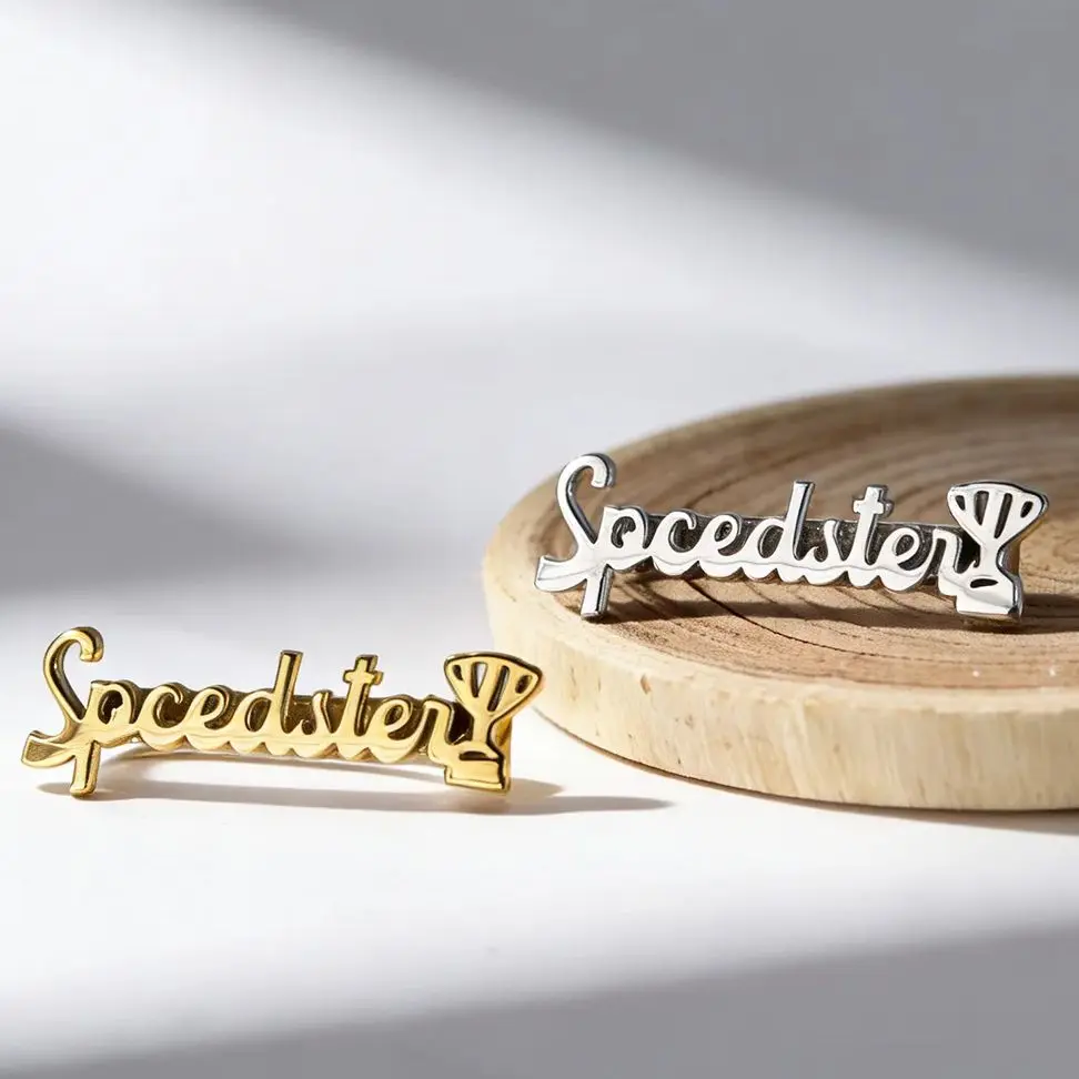 Anillo de Acero Inoxidable para Correa de Reloj con Letra Personalizada, 20mm 22mm, Diseño Speedster Trophy, Placa con Nombre Personalizada, Accesorio para Reloj Inteligente