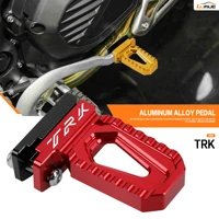 Para Benelli TRK 251 502X502X TRK251 motocicleta TRK502X accesorios palanca de freno de pie trasero Pedal ampliar clavija de extensión