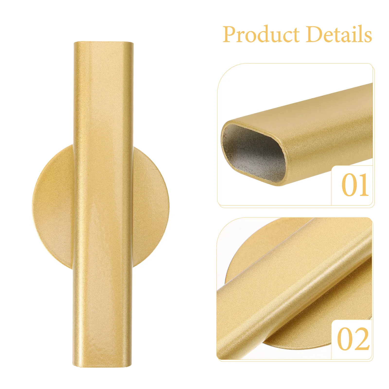 Minimalist Nordic Wall Mounted Metal Flower Vase Flower Tube Decorative Wall Hanging Planter Suitable for Wedding Birthday Home