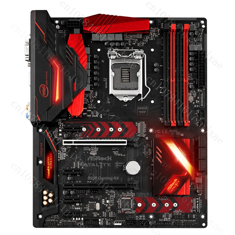 

Материнская плата для Asrock Fatal1ty B250 Gaming K4 Z170 DDR4 64 ГБ LGA1151 M-ATX