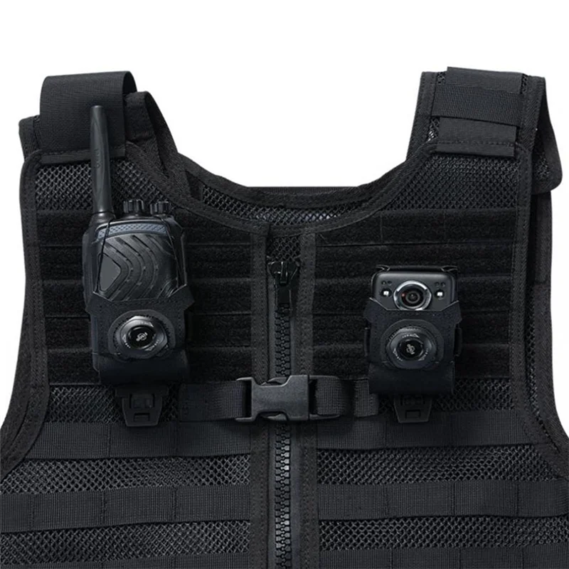 AA60-Recorder Fall Feste Set Mit Universal Zurück Panel Clip Für Taille Gürtel Schnelle Reverse Anti Shake Recorder Fall Abdeckung