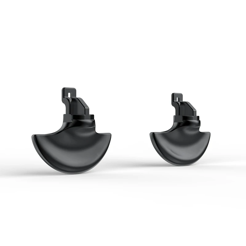 PS5 엣지 엘리트 그립 메탈 백 키 4 개 세트, PS5 엘리트 그립, 휴대용 교체 부품, 풀 탭, 블랙