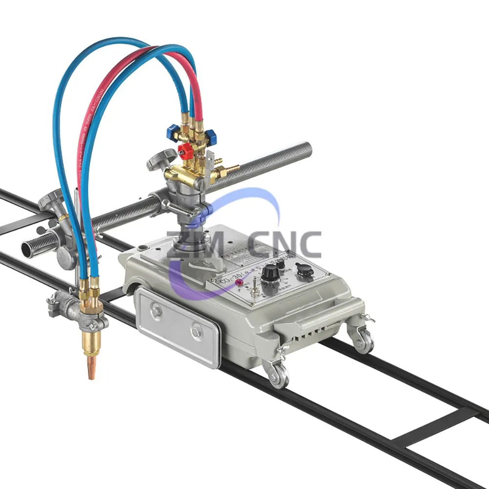 Machine de découpe à la flamme CG1-30 en acier chariot à ligne droite machine de découpe de gaz amélioré mini petite machine de découpe traitement de bricolage