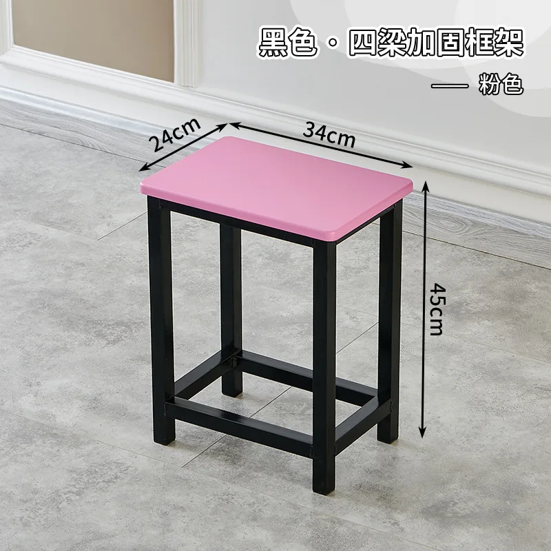 Stool high stool stool simple chair thickened dormitory simple square stool dining stool