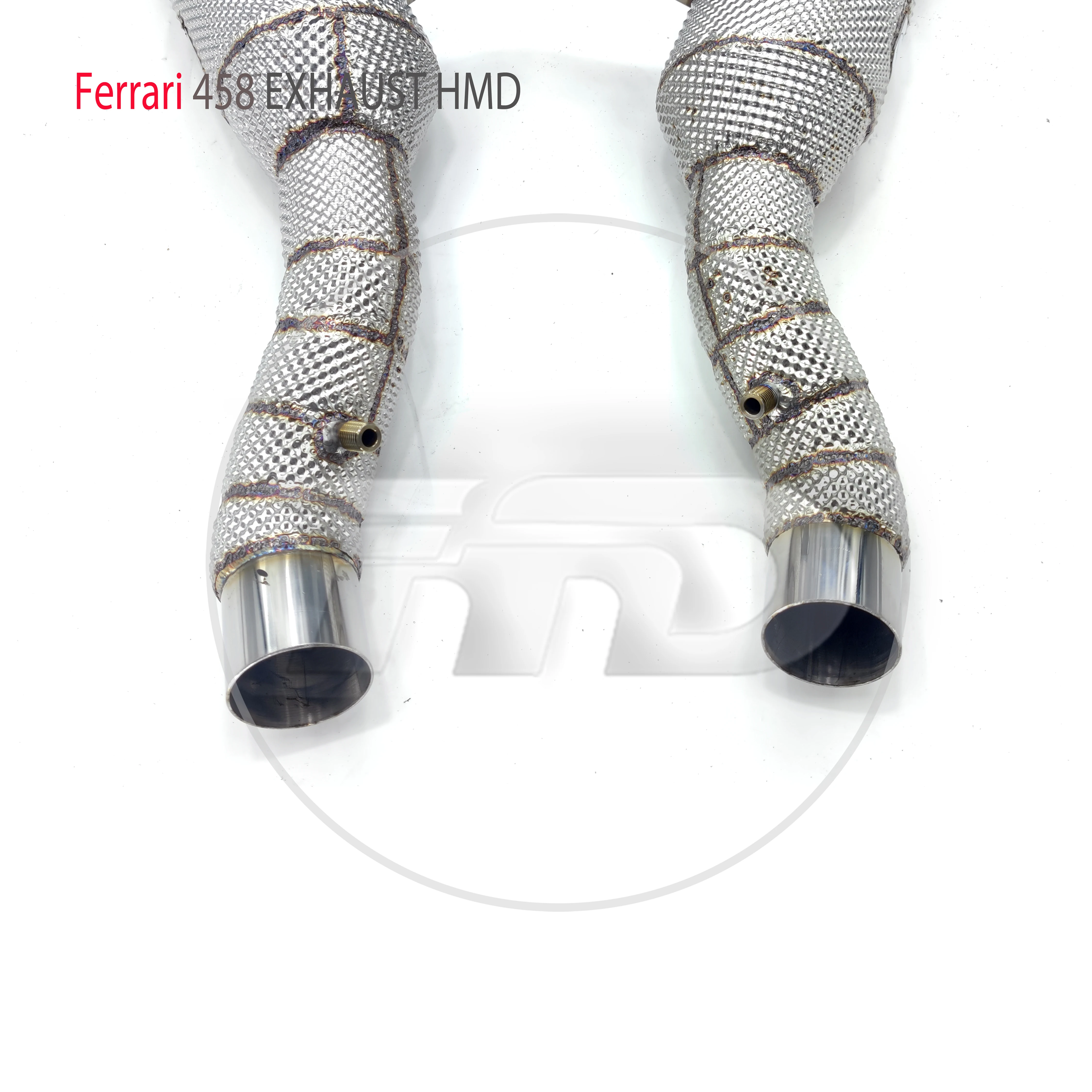 HMD Exhaust System High Flow Performance Downpipe for Ferrari 458 Car Accessories With Catalytic Header Without Cat