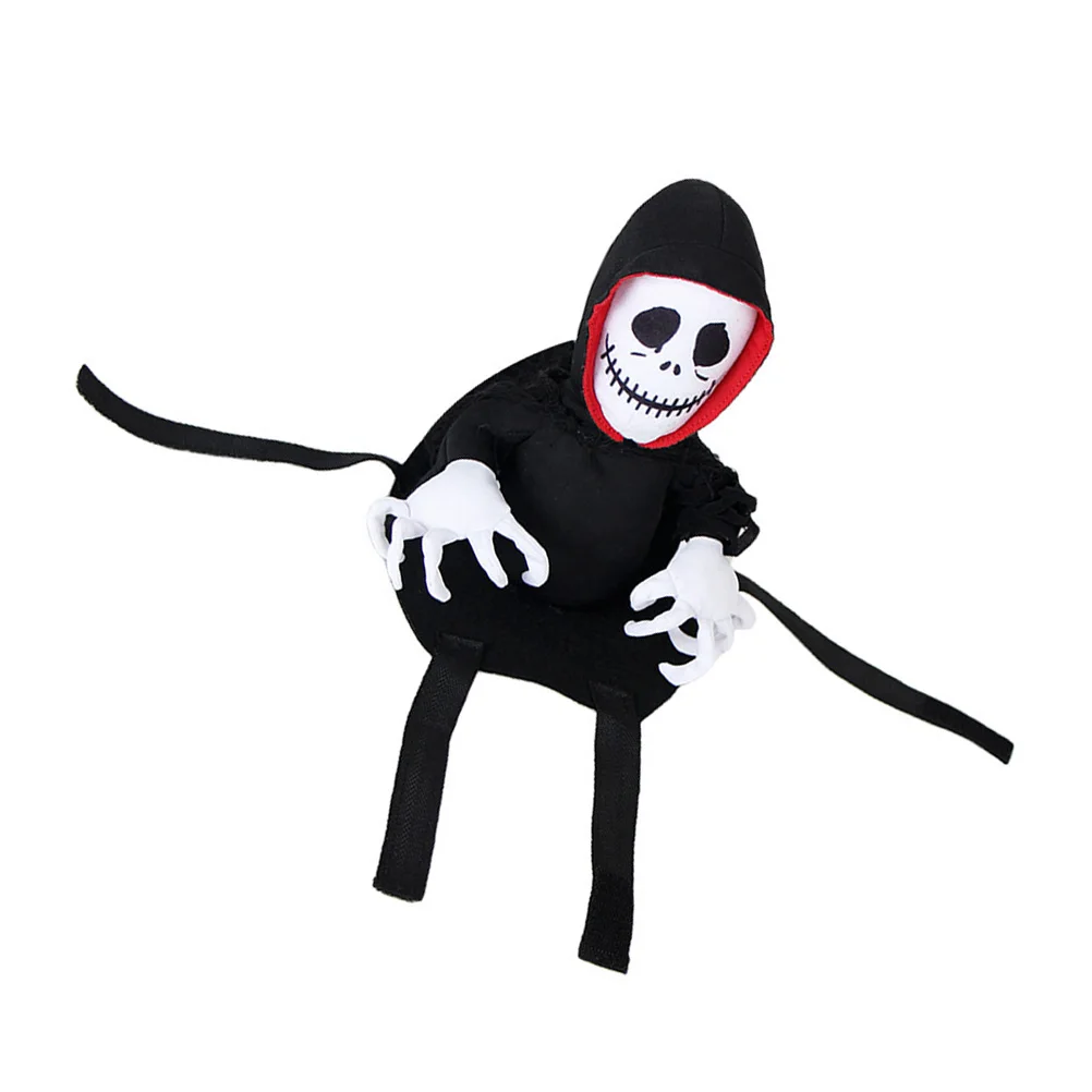 

Halloween Pet Ghost Outfit Dog Cloak Costume Photography Prop Coral Lovely Cape Polyester Comfortable Fashionable Design