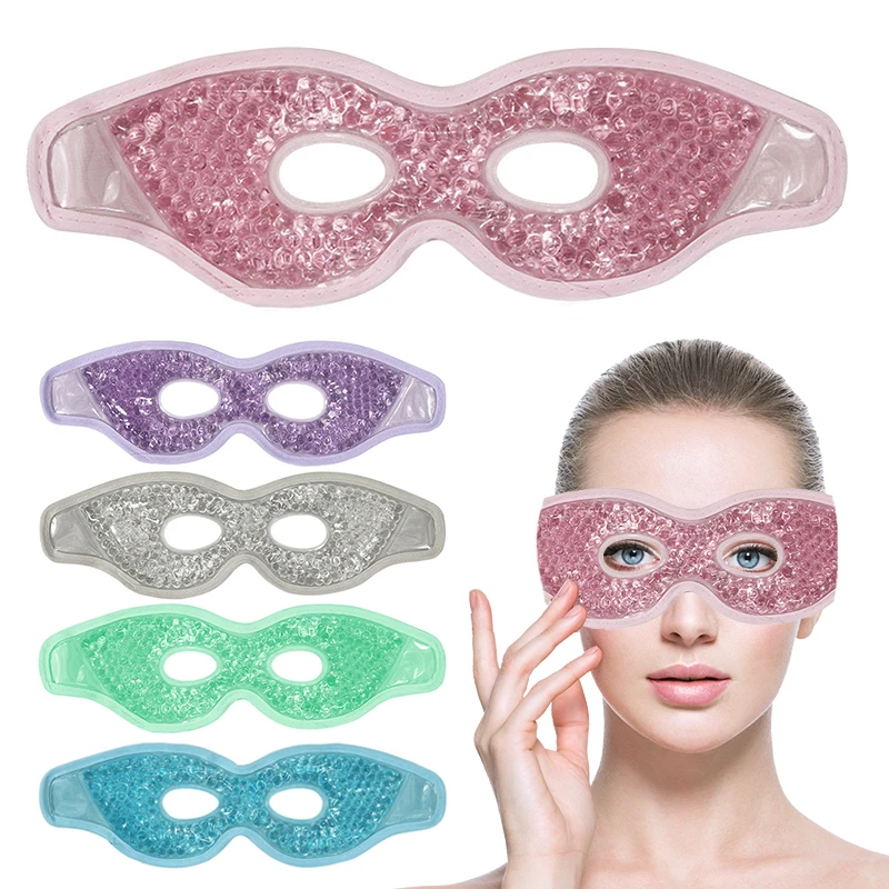 

Ice Eye Mask Cooling Gel Eye Mask Hollow Gel Eye Mask Cooling Mask Cools and Quickly Eliminates Swelling