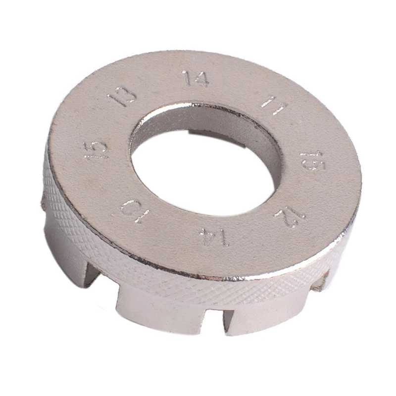 AliExpress 〔ZYAF〕Bicycle Spoke Nipple Wrench 8 Way Groove Bike Wheel Rim Adjuster Spanner Multitool Repair Service Tool Key Bike Tools