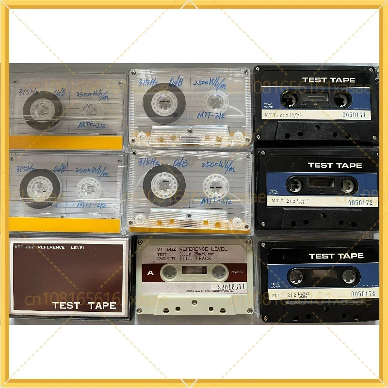 1pcs Test Tape For Card Holder 315Hz 0dB 250nWb/m Level, Full Track Signal Accurate Stable Graphite Tape