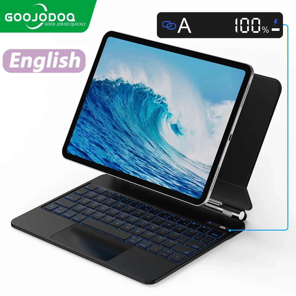 GOOJODOQ マジックキーボード iPad Pro 11 iPad Pro 13 2024 Air 6 Air