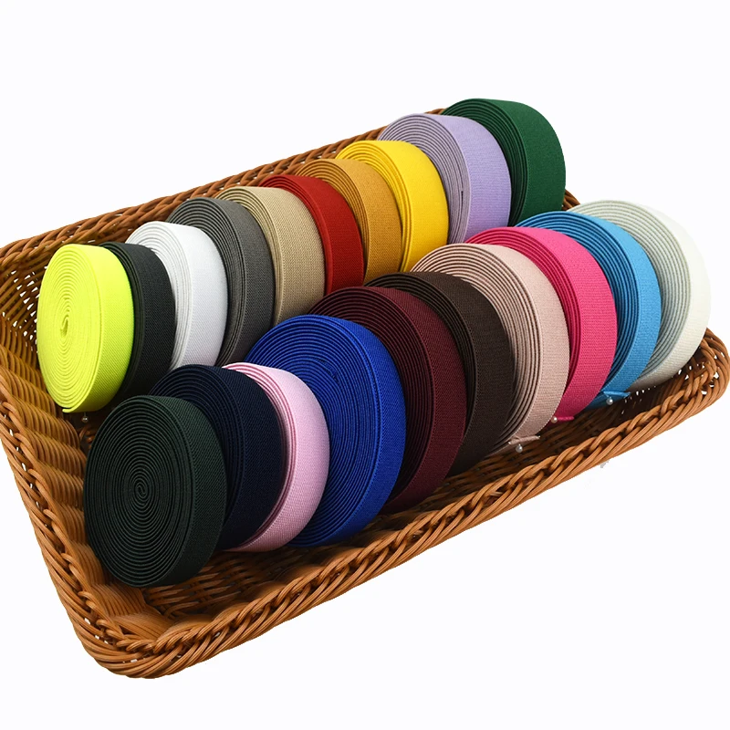 

3/5M 20/25/30/38/50mm Elastic Straps for Trouser Dress Waist Rubber Bands Stretch Webbing Tape Belt Clothes Sewing Accessories