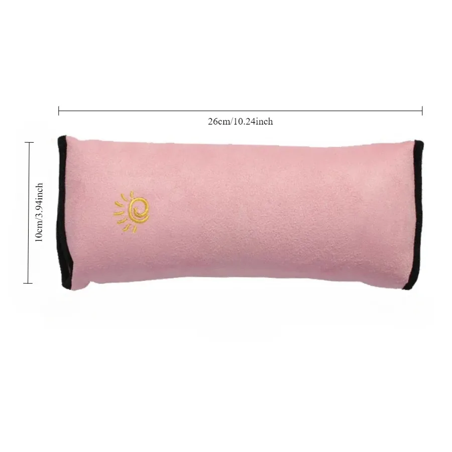 Universal Kid Car Pillows Head Protector Plush Cover Baby Sleeping Pillow Adjustable Auto Safety Seat Belt Shoulder Cushion
