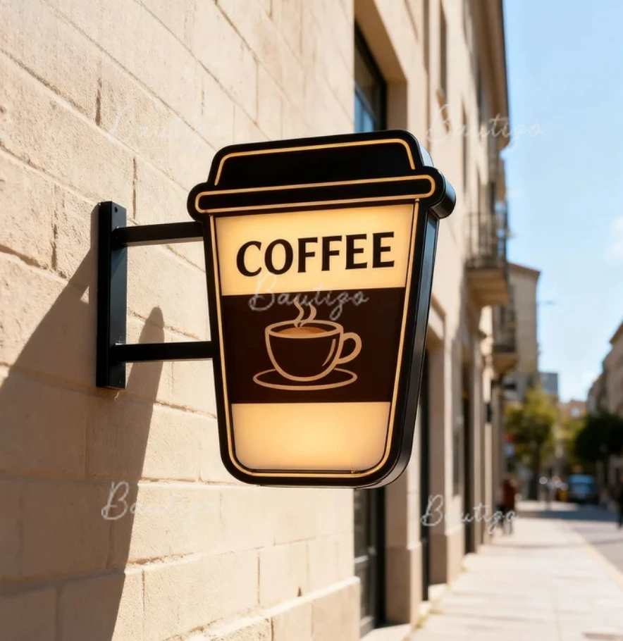 Custom Light Sign Neon Led Luminous Logo Wall Home Acrylic Letters Metal Signs Business Signage Advertising Outdoor Box Letter