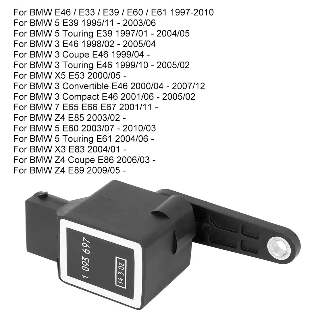 Sensor Tingkat Tinggi untuk BMW E46 E38 E39 E60 E61 1997-2010 37141093697 37140141444 37146784696