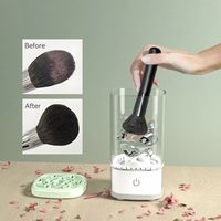 Automatic Electric Makeup Brush Cleaner Multipurpose 3 in 1 Cleaning Brush Washer Visible Quick-dry