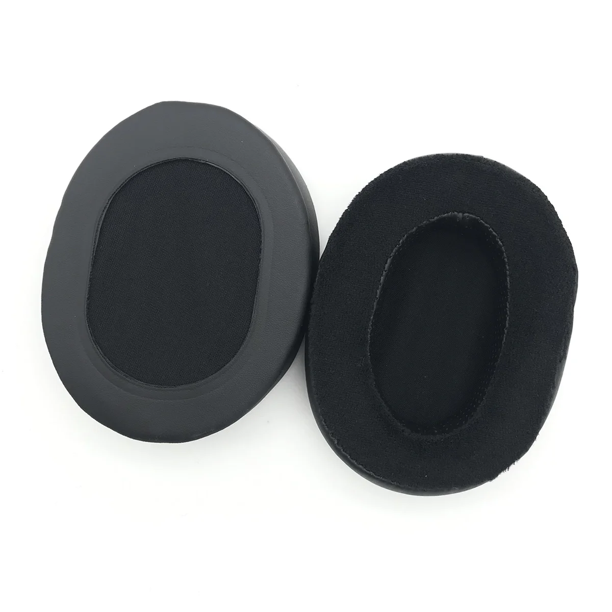 1Pair Headphone Ear Pads Replacement Smooth Velour Memory Foam Comfortable Fit for Brainwavz Hm5 Large Over Ear Headphone