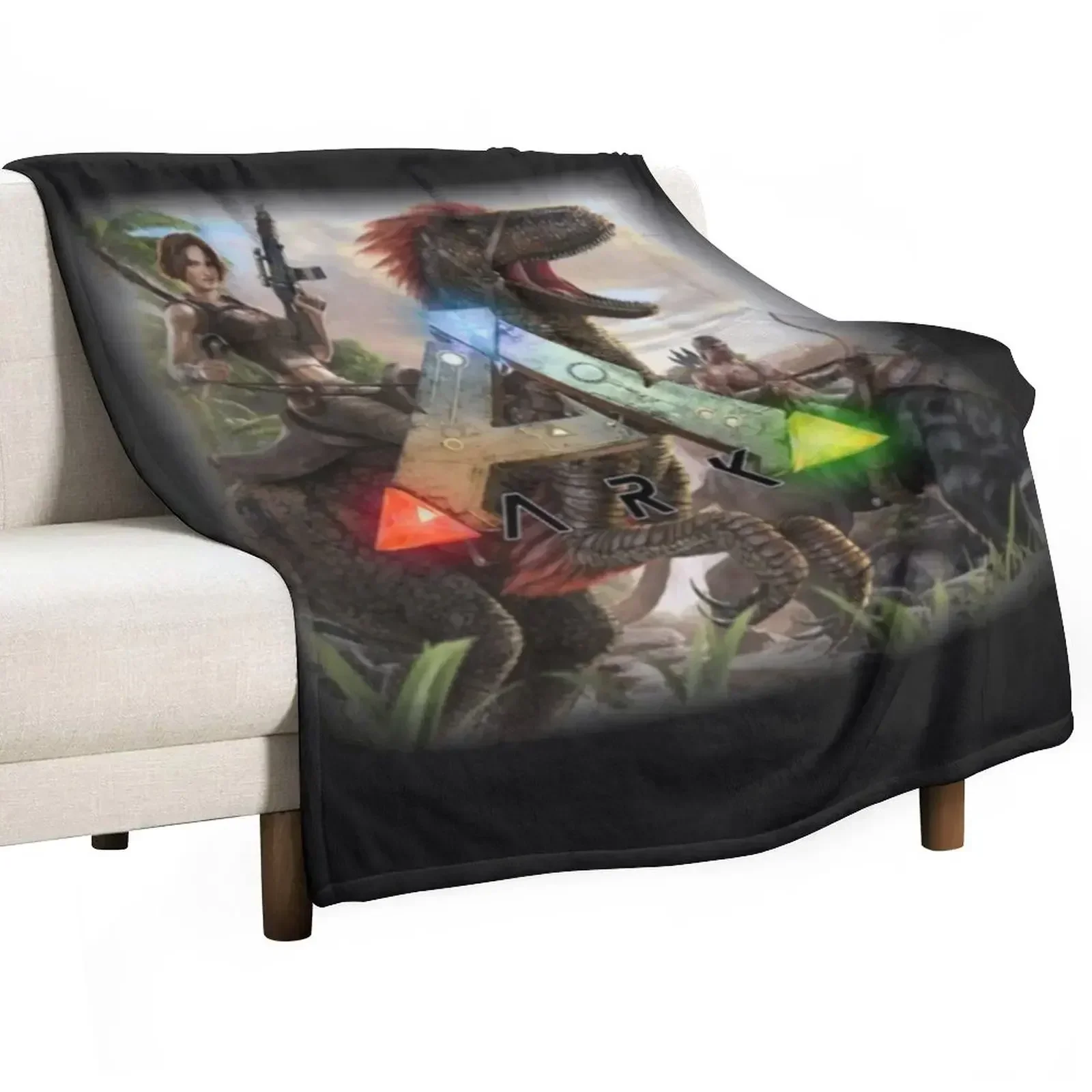 ark survival,game Throw Blanket Personalized Gift Flannels Cute Stuffeds Blankets For Baby Summer Blankets