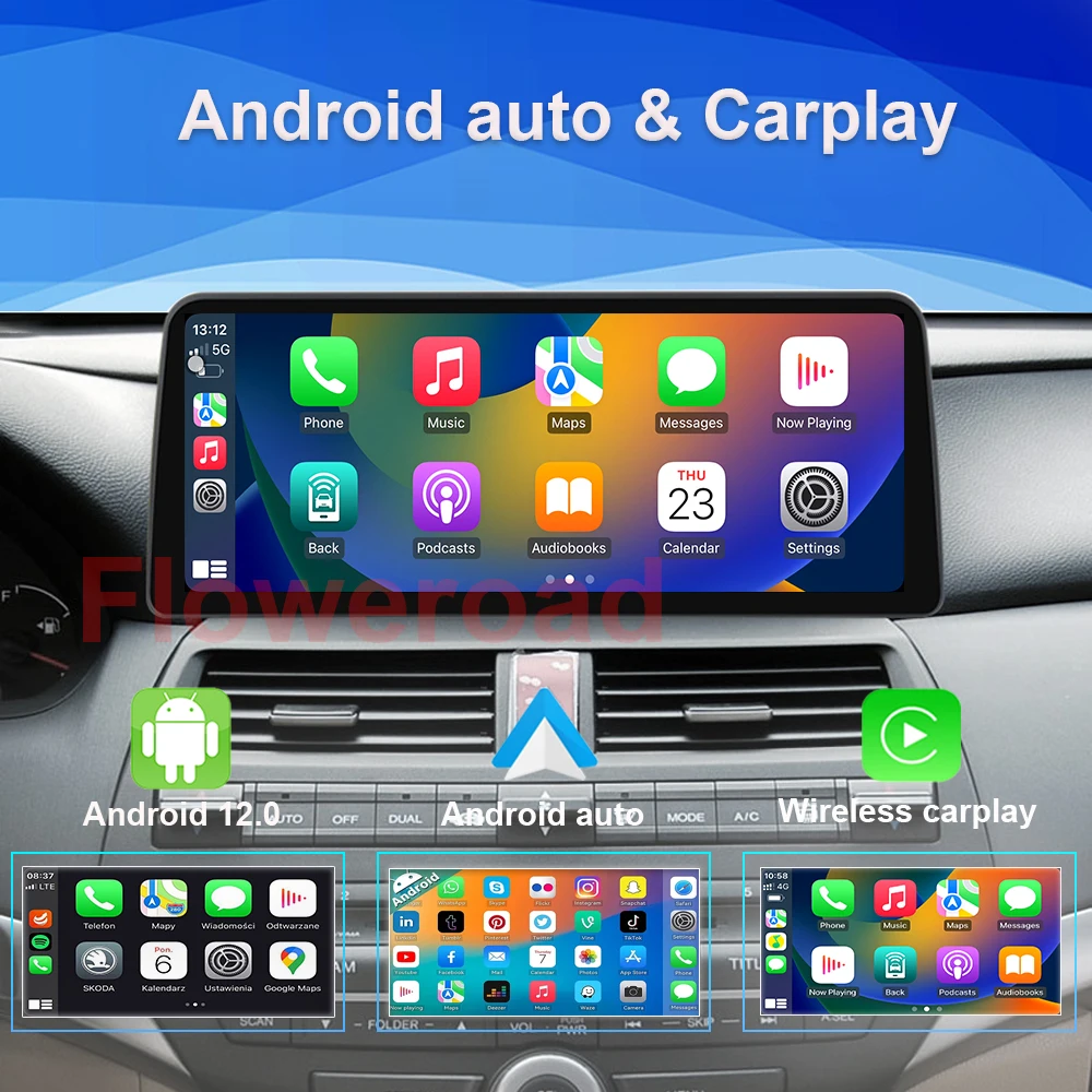 12.3 Inch Android 13 For Peugeot 4008 5008 3008 2016-2022 Car Radio Player GPS Stereo System 1920*720P 4G WIFI Octa Core FM GPS