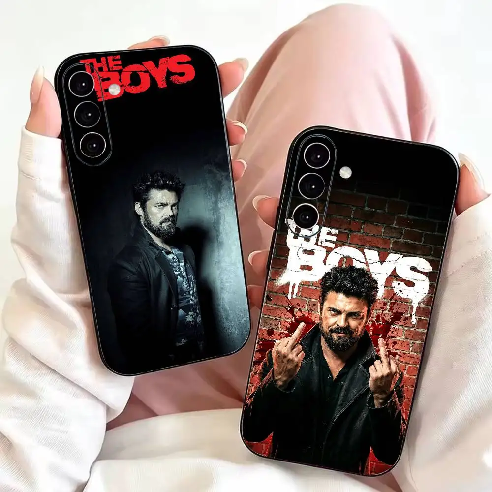 Billy Butcher The Boys Karl Urban Phone Case For Samsung Galaxy A73,A72,A71,A70,A53,A52,A51,Others Soft Black Cover
