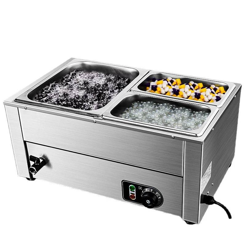 BEIJIAMEI Electric Bain Marie Electric Pool Soup Heat Preservation Soup Pool Cooked Food Heating Oven Warm Juice Oven