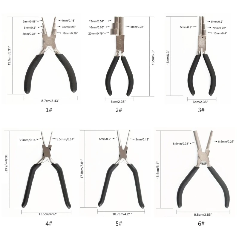 Small Handcraft Tools for Delicate Work Professional Jewelry Crafting Pliers for Jewelry Repair and Artisanal Projects D0LC