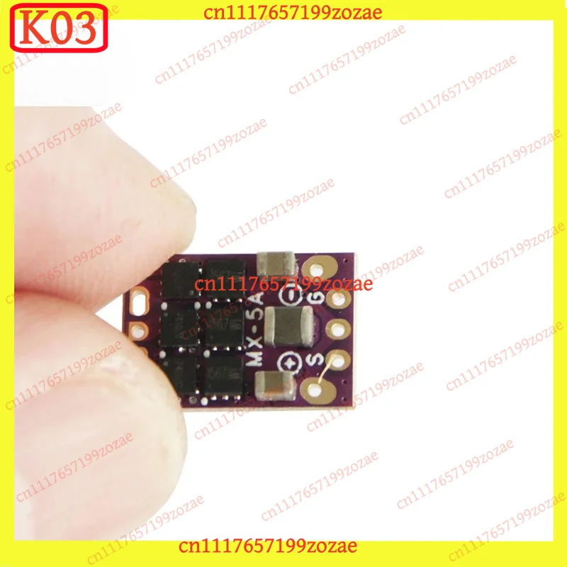 K03 5A Micro Brushless ESC Speed Controller 0.4g Super‑Small For Indoor Flight Micro Brushless Airplane Motors