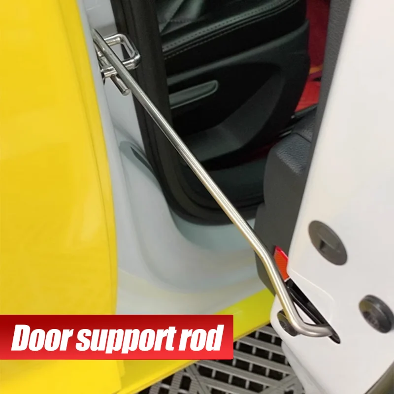 Asta di supporto in acciaio inossidabile per bagagliaio dell'auto installa gancio supporto per bagagliaio supporto saldamente gancio per porta del bagagliaio strumento per i dettagli dell'auto dell'auto