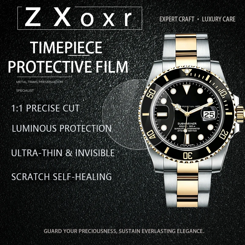 Watch Film for Submari 116613 Full Set Waterproof High-Transparent Protective Film