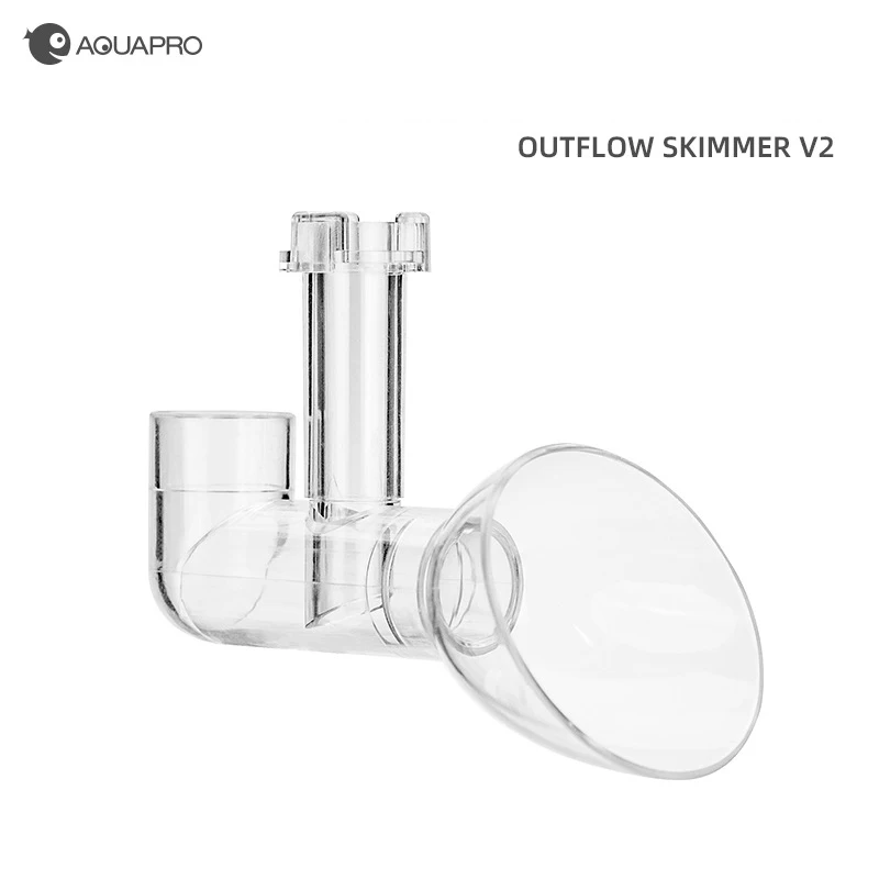 AQUAPRO Outlet Skimmer Fishing Tank Lily Pipe Aquarium Inlet And Outlet Pipes Mini Water Filter Accessories Filtro Akvarium