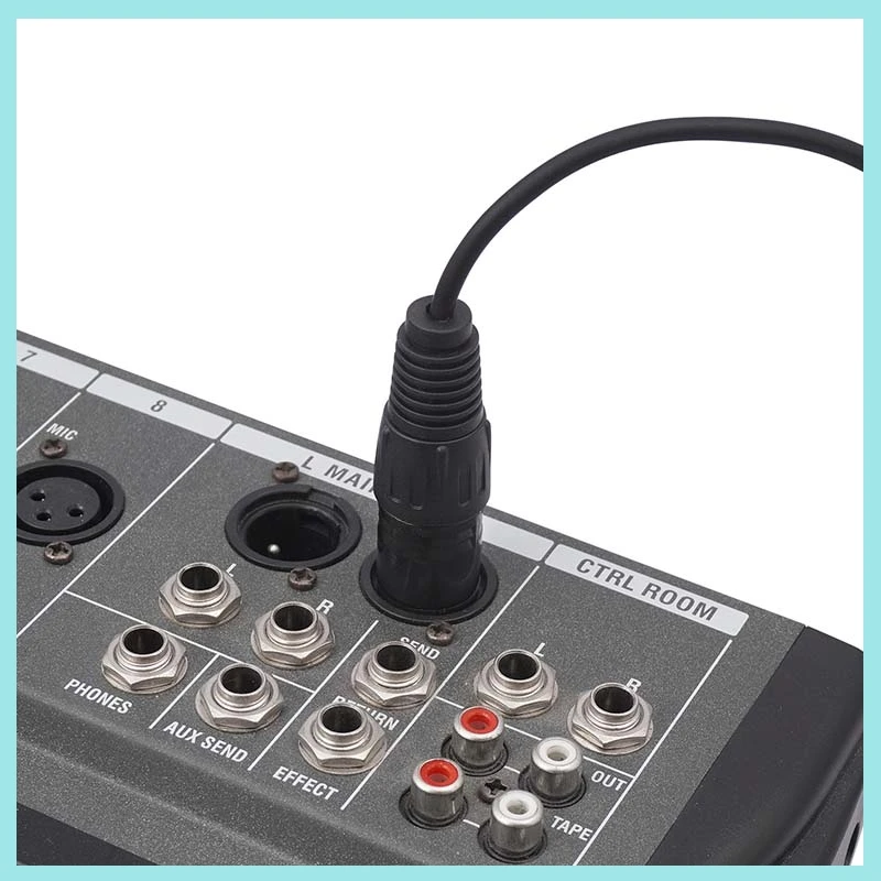 1/2/3/5M 3.5mm Male to 3Pin XLR Female Audio Wire Adapter 3.5mm Cable 1/8inch to XLR Microphone Cable for Microphone Mixer﻿ B2