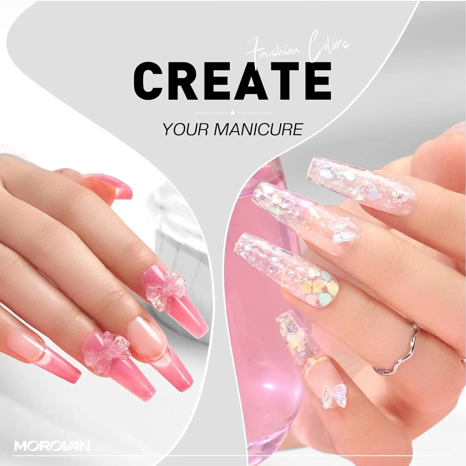 30ml Solid Gel Builder Non Sticky Solid Nail Gel for Nails Extension Long Lasting Hard Gel DIY At Home Nail Molding Gel