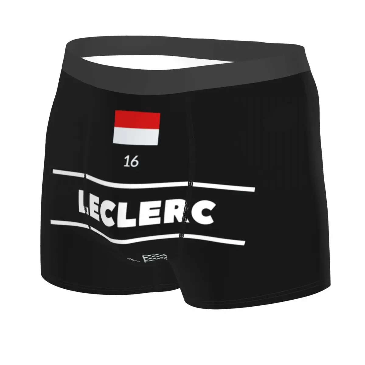 Custom LEC16 Racing Driver Rising Star Underwear Male Print Motorsports Boxer Shorts Panties Briefs Breathable Underpants