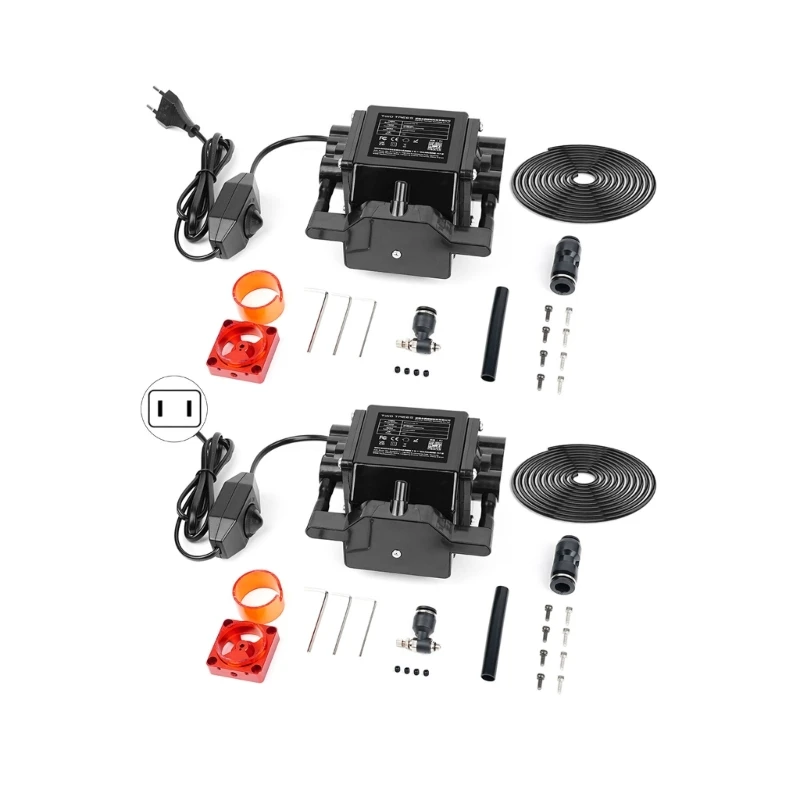 

CPDD Efficient 30L/min Air Compressor Air Pump for Laser Engraving Machine S 55 TTS 10 TS2 Adjustable Speed and Low Noise